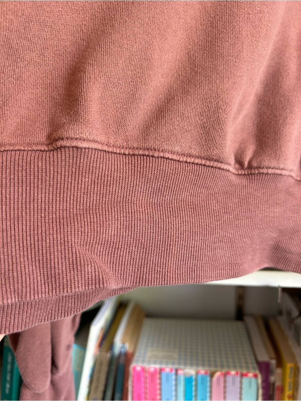 Old Navy Dusty Rose Crewneck Sweatshirt - Picture 3 of 7